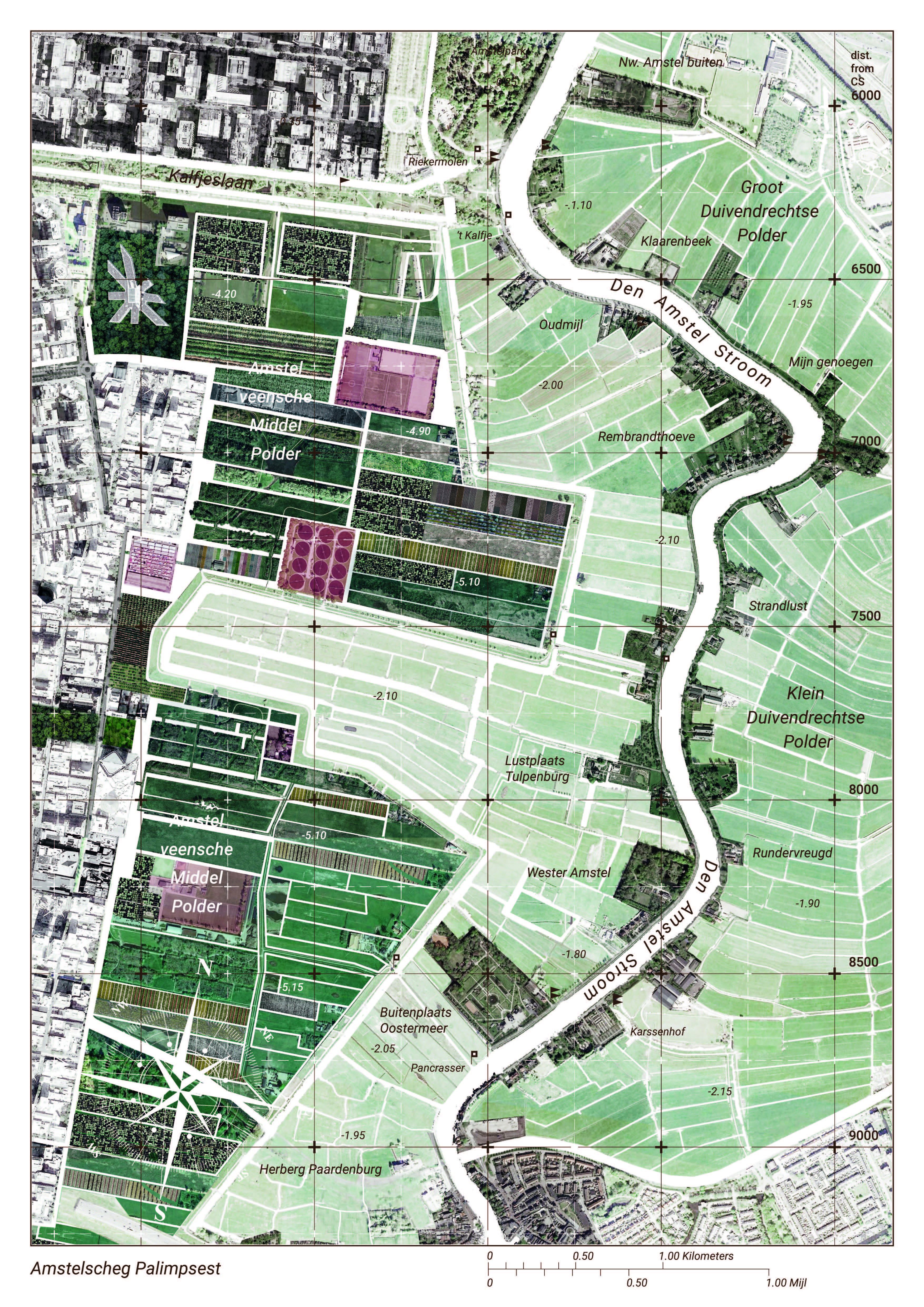 Toekomstvisie Amstelscheg door Karres en Brands